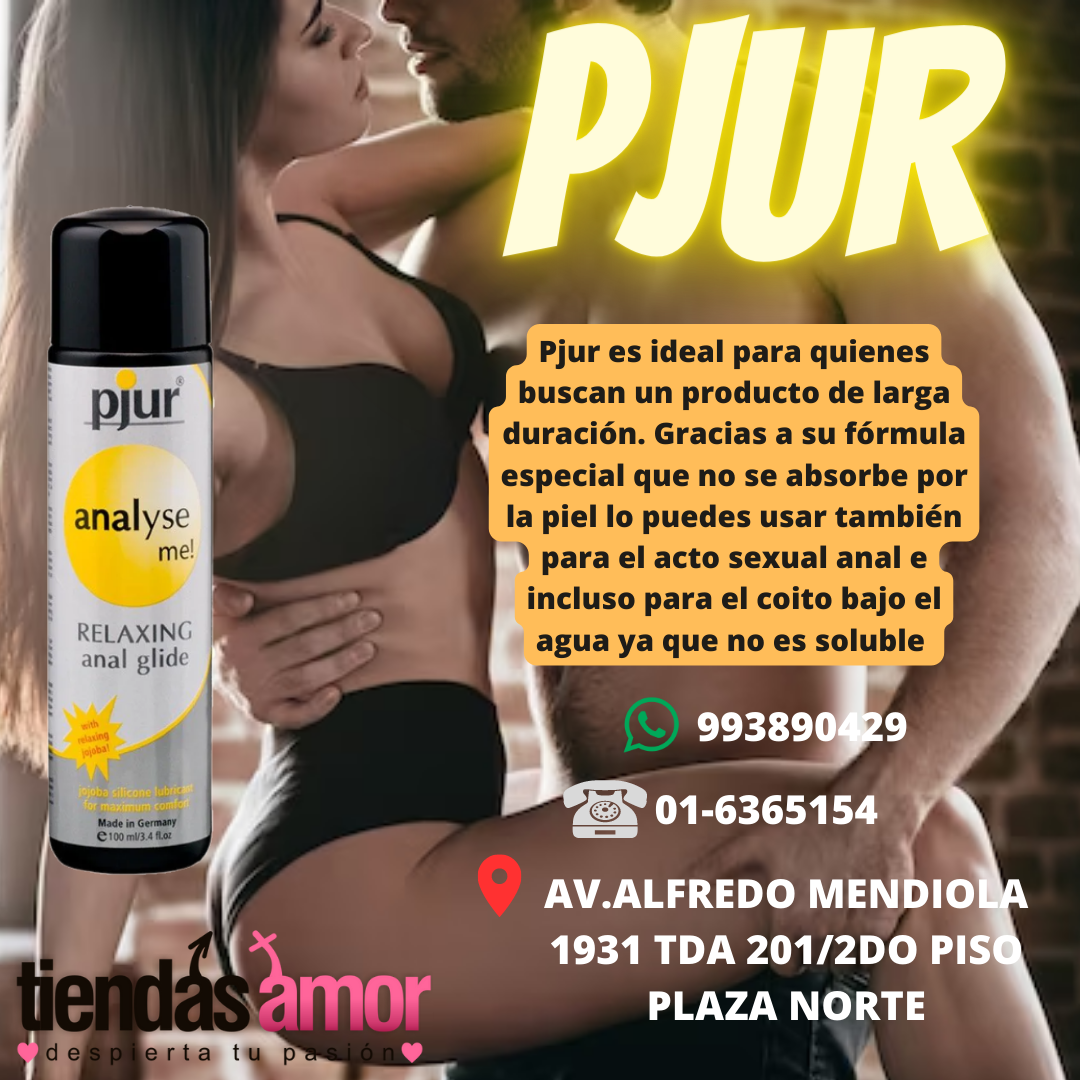 lubricante dilatador pjur